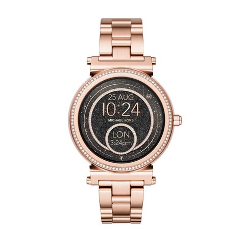 michael kors smartwatch mkt5022|Gen 3 Sofie Pavé Rose Gold.